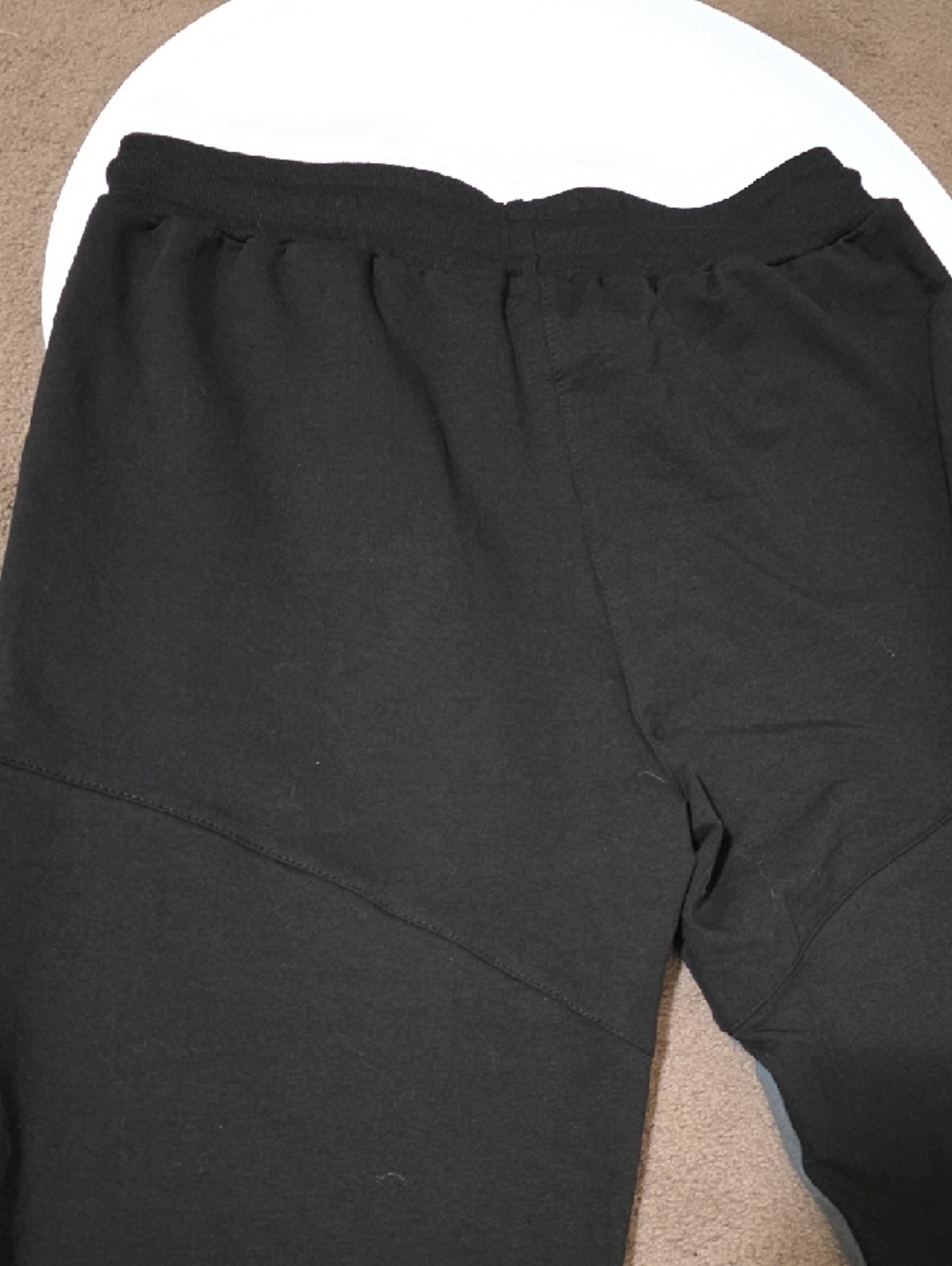 Men's Black Performance Jogger Pants - Picture 7 of 11